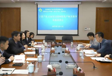 加強(qiáng)交流  共商合作——寧夏產(chǎn)權(quán)交易所與貴州陽光產(chǎn)權(quán)交易所、貴州環(huán)境能源交易所共商“雙碳”合作