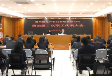 貴州陽(yáng)光產(chǎn)權(quán)交易所第四屆二次職工代表大會(huì)圓滿(mǎn)召開(kāi)