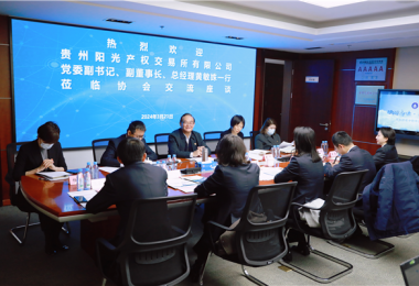 貴州陽光產權交易所赴中國企業(yè)國有產權交易機構協(xié)會座談交流