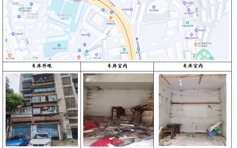 貴州省機(jī)關(guān)事務(wù)管理局國有資產(chǎn)管理服務(wù)中心貴陽市云巖區(qū)寶山北路180號(hào)55棟一單元1樓最左側(cè)2間車庫招租